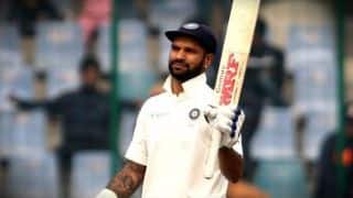 India vs Afghanistan Test: Shikhar Dhawan goes on a rampage, hosts 158 for no loss at lunch